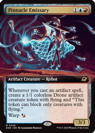 Image of Pinnacle Emissary (Extended Art) [Edge of Eternities]