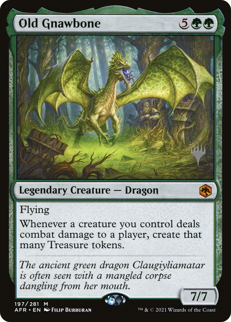 Image of Old Gnawbone (Promo Pack) [Dungeons & Dragons: Adventures in the Forgotten Realms Promos]