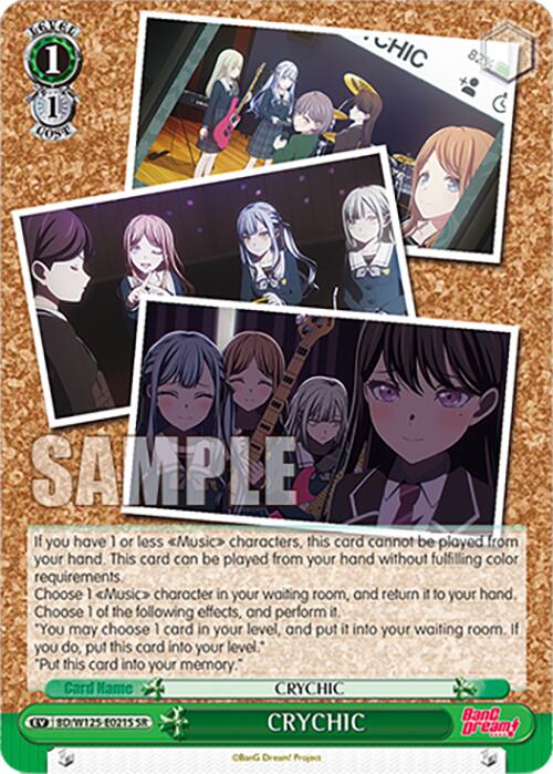 Image of CRYCHIC (BD/W125-E021S SR) [MyGO!!!!! x Ave Mujica]