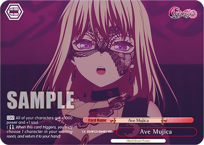 Image of Ave Mujica (BD/W125-E064EX RRR+) [MyGO!!!!! x Ave Mujica]
