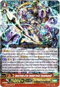 Image of Sword Deity of the Thunder Break, Takemikazuchi (G-BT01/S02EN) [Generation Stride]