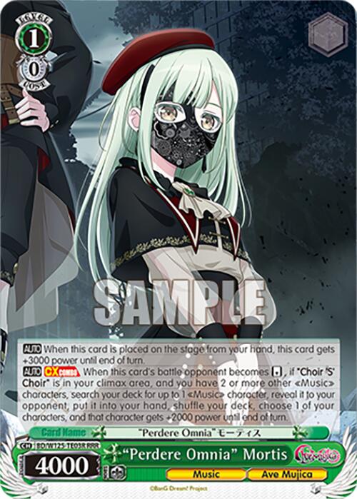 Image of Perdere Omnia Mortis (RRR) (BD/W125-TE03R) [MyGO!!!!! x Ave Mujica]