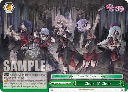 Image of Choir 'S' Choir (BD/W125-TE07) [MyGO!!!!! x Ave Mujica]