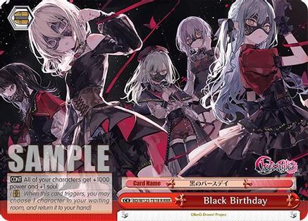 Image of Black Birthday (RRR) (BD/W125-TE18R) [MyGO!!!!! x Ave Mujica]