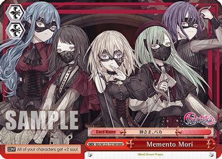 Image of Memento Mori (RRR) (BD/W125-TE19R) [MyGO!!!!! x Ave Mujica]