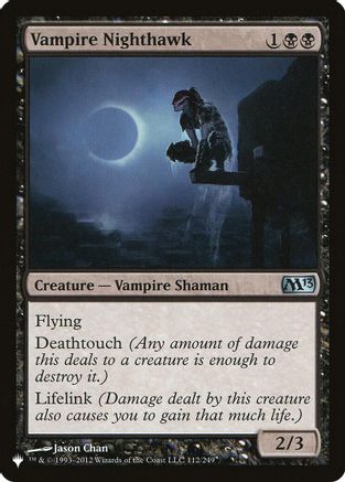 Image of Vampire Nighthawk (M13) [The List]