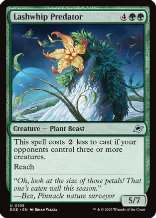 Image of Lashwhip Predator [Edge of Eternities]