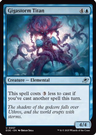 Image of Gigastorm Titan [Edge of Eternities]