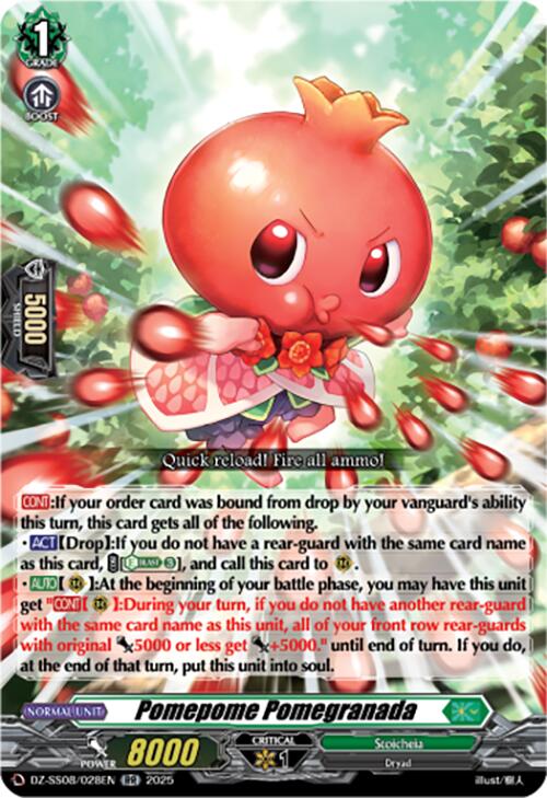 Image of Pomepome Pomegranada (DZ-SS08/028EN) [Festival Booster 2025]