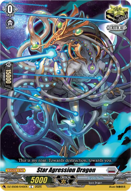 Image of Star Agression Dragon (DZ-SS08/040EN) [Festival Booster 2025]