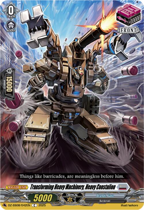Image of Transforming Heavy Machinery, Heavy Constalion (DZ-SS08/042EN) [Festival Booster 2025]