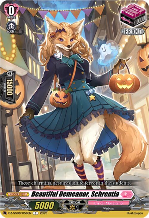 Image of Beautiful Demeanor, Schrentia (DZ-SS08/056EN) [Festival Booster 2025]