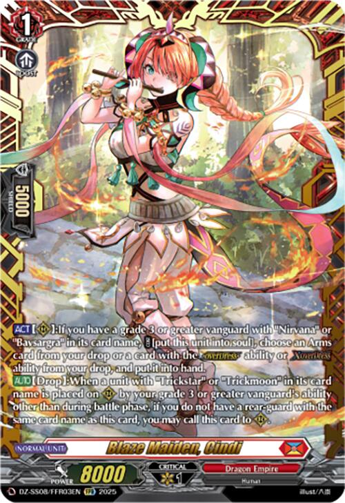 Image of Blaze Maiden, Cindi (DZ-SS08/FFR03EN) [Festival Booster 2025]