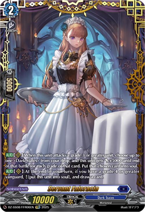 Image of Servant Falcracia (DZ-SS08/FFR06EN) [Festival Booster 2025]