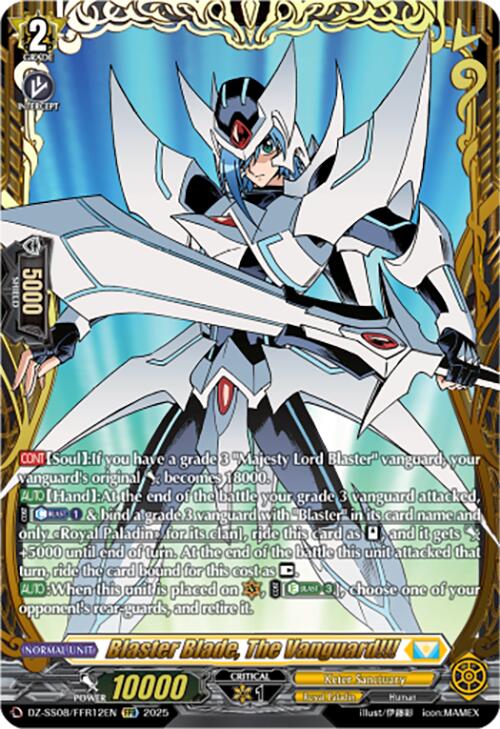 Image of Blaster Blade, The Vanguard!!! (DZ-SS08/FFR12EN) [Festival Booster 2025]