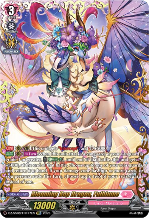Image of Blooming Bop Dragon, Fulblume (DZ-SS08/FFR17EN) [Festival Booster 2025]