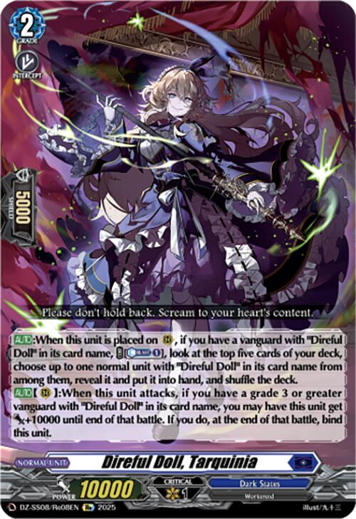 Image of Direful Doll, Tarquinia (DZ-SS08/Re08EN) [Festival Booster 2025]