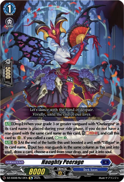Image of Haughty Peerage (DZ-SS08/Re12EN) [Festival Booster 2025]