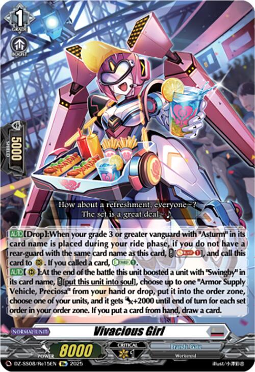 Image of Vivacious Girl (DZ-SS08/Re15EN) [Festival Booster 2025]