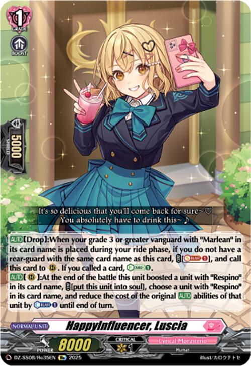 Image of HappyInfluencer, Luscia (DZ-SS08/Re35EN) [Festival Booster 2025]
