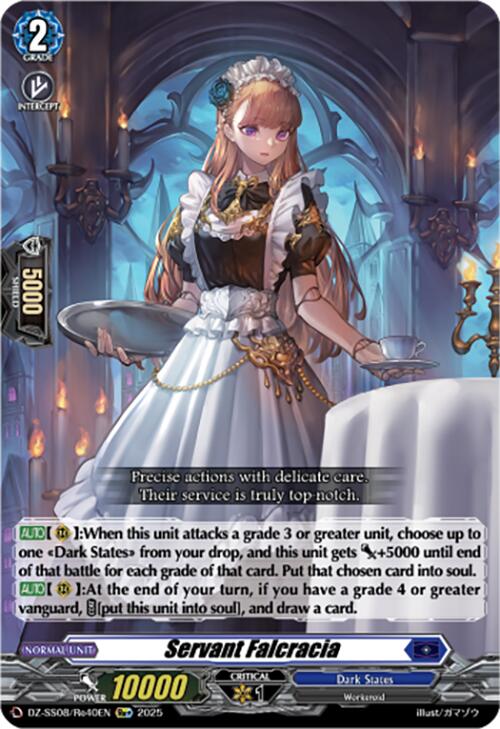 Image of Servant Falcracia (Re+) (DZ-SS08/Re40EN) [Festival Booster 2025]