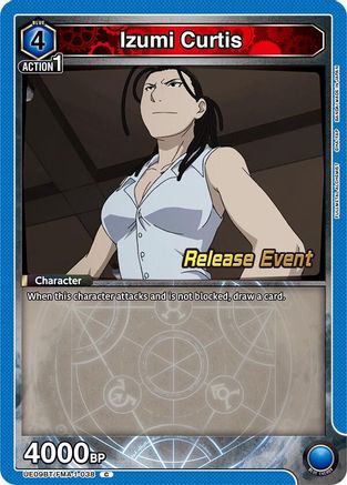 Image of Izumi Curtis (038) (UE09BT/FMA-1-038) - UE09BT FULLMETAL ALCHEMIST Release Event Cards
