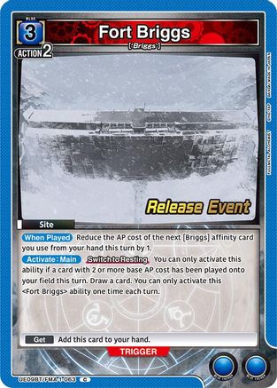 Image of Fort Briggs (UE09BT/FMA-1-063) - UE09BT FULLMETAL ALCHEMIST Release Event Cards