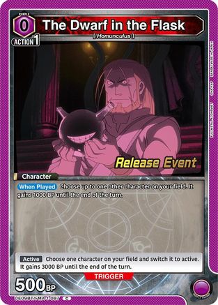 Image of The Dwarf in the Flask (UE09BT/FMA-1-087) - UE09BT FULLMETAL ALCHEMIST Release Event Cards