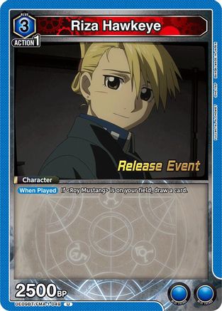 Image of Riza Hawkeye (049) (UE09BT/FMA-1-049) - UE09BT FULLMETAL ALCHEMIST Release Event Cards
