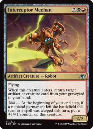Image of Interceptor Mechan [Edge of Eternities]