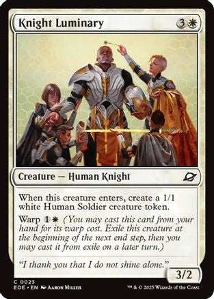 Image of Knight Luminary [Edge of Eternities]