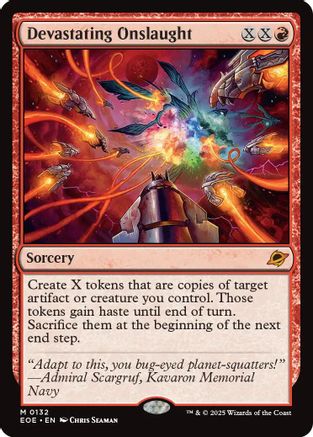 Image of Devastating Onslaught [Edge of Eternities]