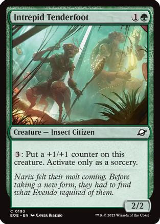 Image of Intrepid Tenderfoot [Edge of Eternities]