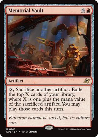 Image of Memorial Vault [Edge of Eternities]