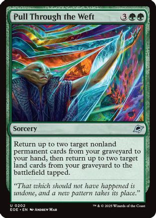 Image of Pull Through the Weft [Edge of Eternities]