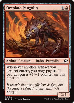 Image of Oreplate Pangolin [Edge of Eternities]