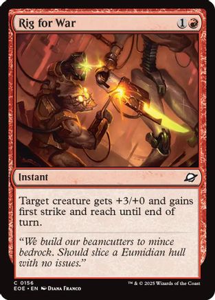 Image of Rig for War [Edge of Eternities]