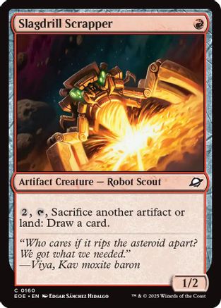 Image of Slagdrill Scrapper [Edge of Eternities]