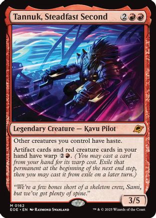 Image of Tannuk, Steadfast Second [Edge of Eternities]
