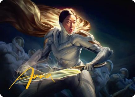 Image of Cosmogrand Zenith Art Card (Gold-Stamped Signature) [Edge of Eternities Art Series]