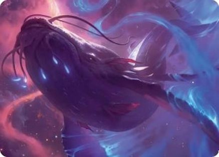 Image of Starbreach Whale Art Card [Edge of Eternities Art Series]