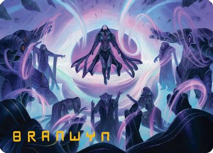 Image of Chorale of the Void Art Card (Gold-Stamped Signature) [Edge of Eternities Art Series]