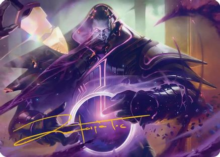 Image of Embrace Oblivion Art Card (Gold-Stamped Signature) [Edge of Eternities Art Series]