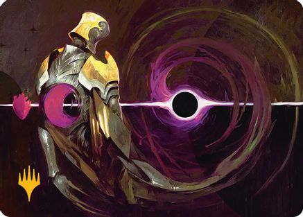 Image of Gravkill Art Card (Gold-Stamped Planeswalker Symbol) [Edge of Eternities Art Series]
