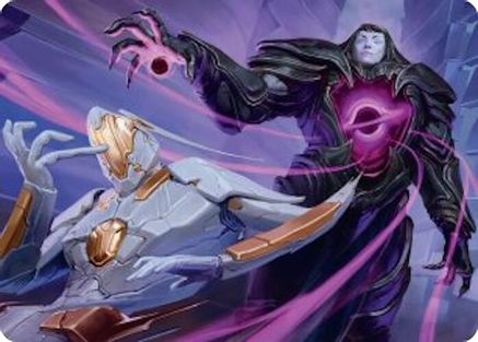 Image of Lightless Evangel Art Card [Edge of Eternities Art Series]