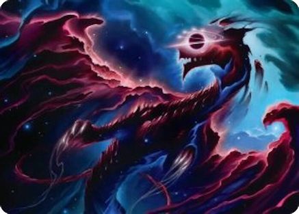 Image of Nova Hellkite Art Card (18/54) [Edge of Eternities Art Series]