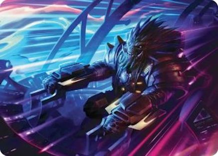 Image of Tannuk, Steadfast Second Art Card [Edge of Eternities Art Series]