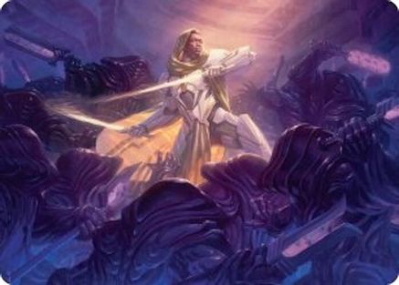 Image of Syr Vondam, Sunstar Exemplar Art Card [Edge of Eternities Art Series]