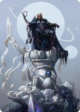 Image of Tezzeret, Cruel Captain Art Card (35/54) [Edge of Eternities Art Series]