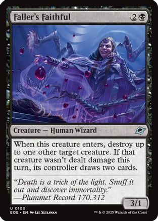 Image of Faller's Faithful [Edge of Eternities]